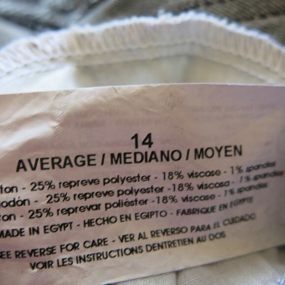 GLORIA VANDERBILT Jeans All Around Slimming Effect Size 14 Average Bootcut Black - Picture 12 of 12